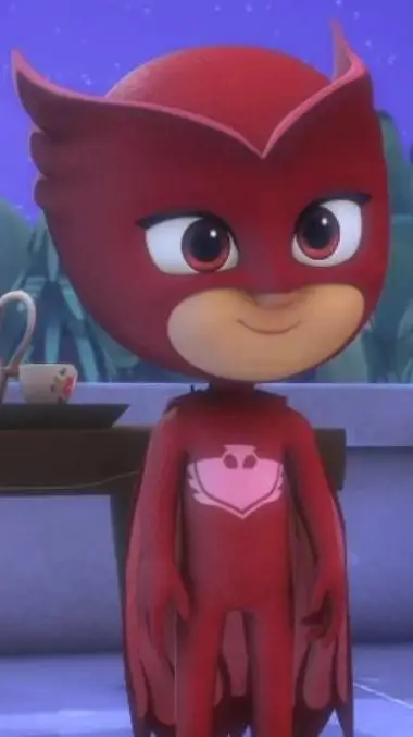 ai character: Owlette  background