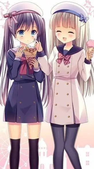 ai character: María y sonia  background