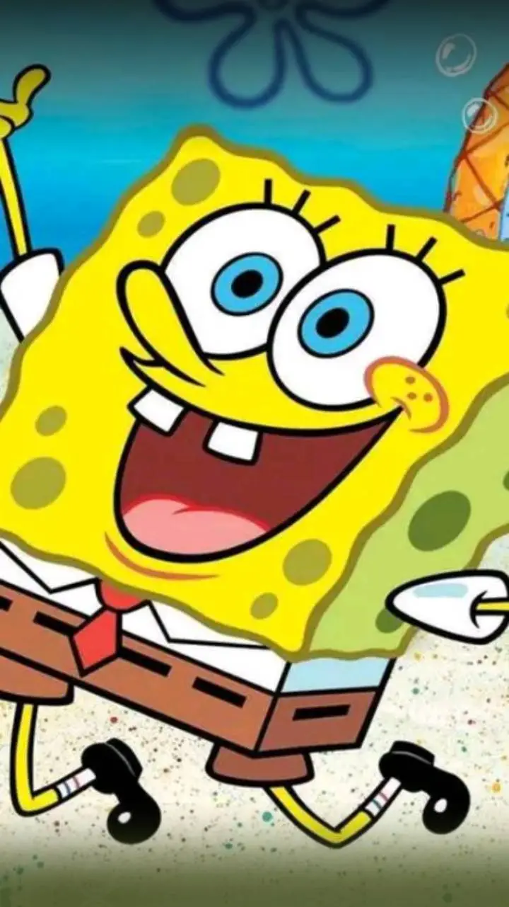 ai character: Bob esponja  background