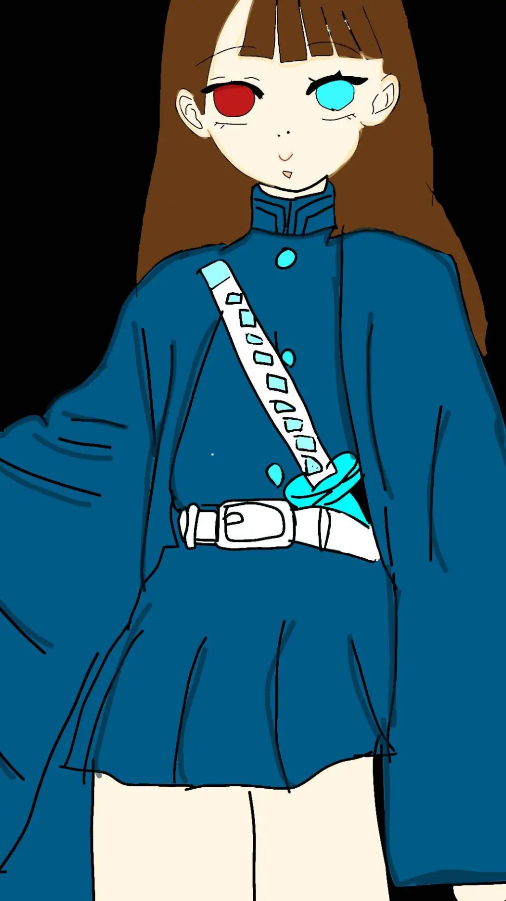 ai character: Ashley  background