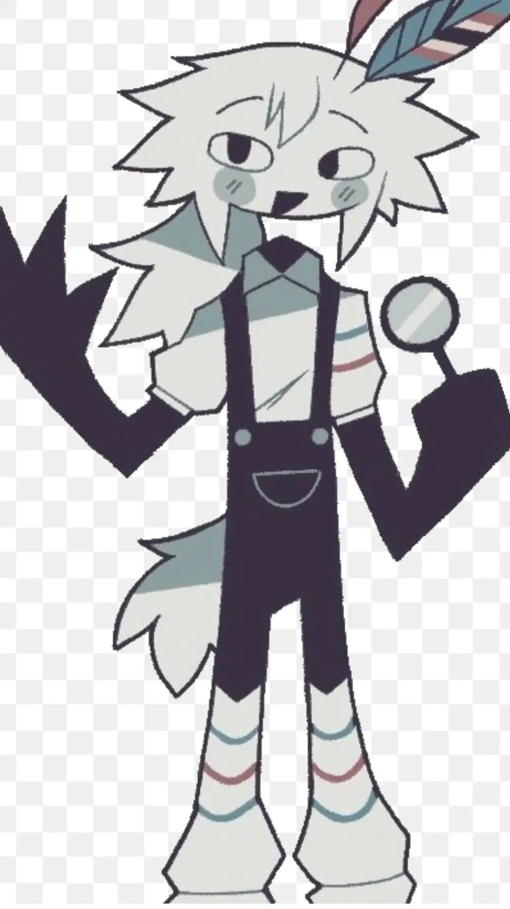 ai character: engel  background