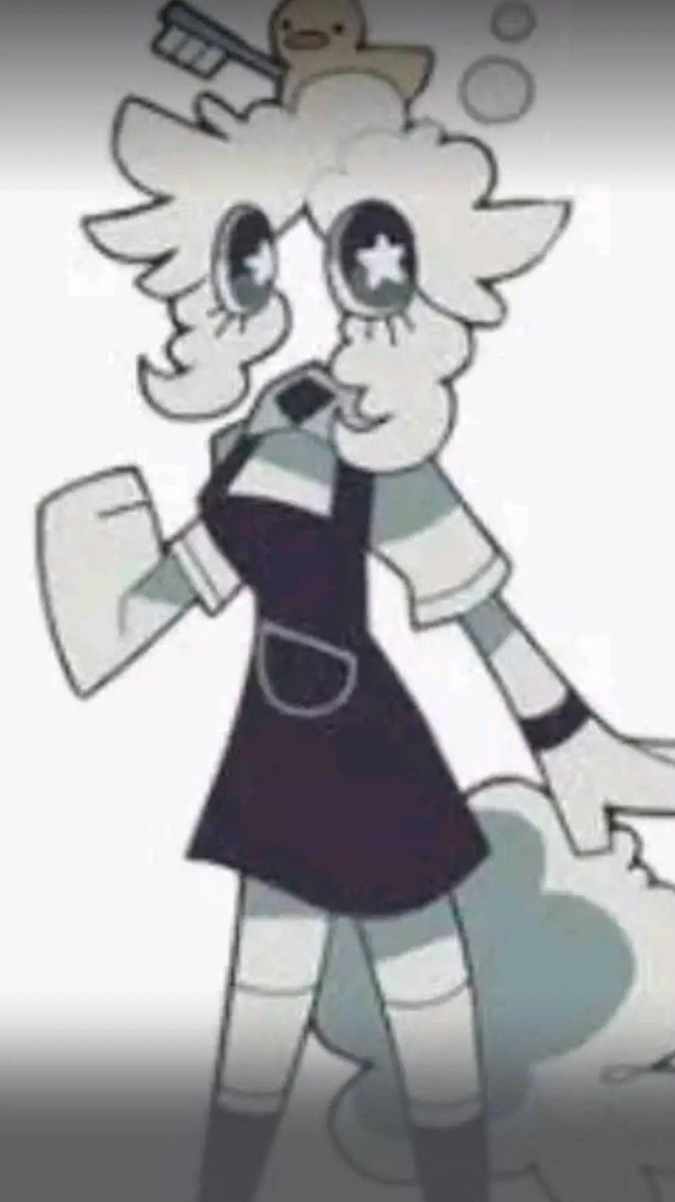 ai character: bubble  background