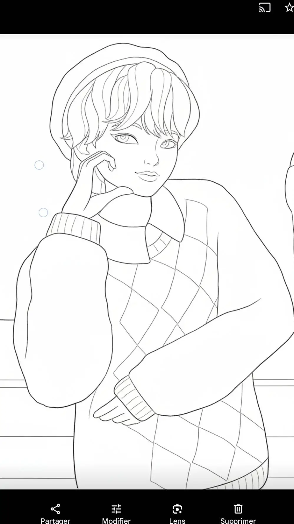 ai character: baby saja background