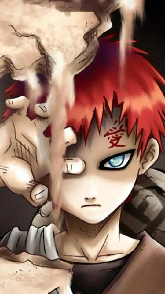 ai character: Gaara  background