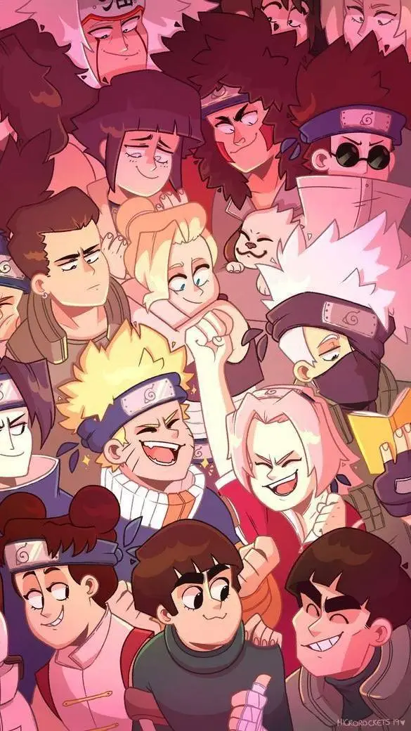 ai character: Naruto vrs rp life background
