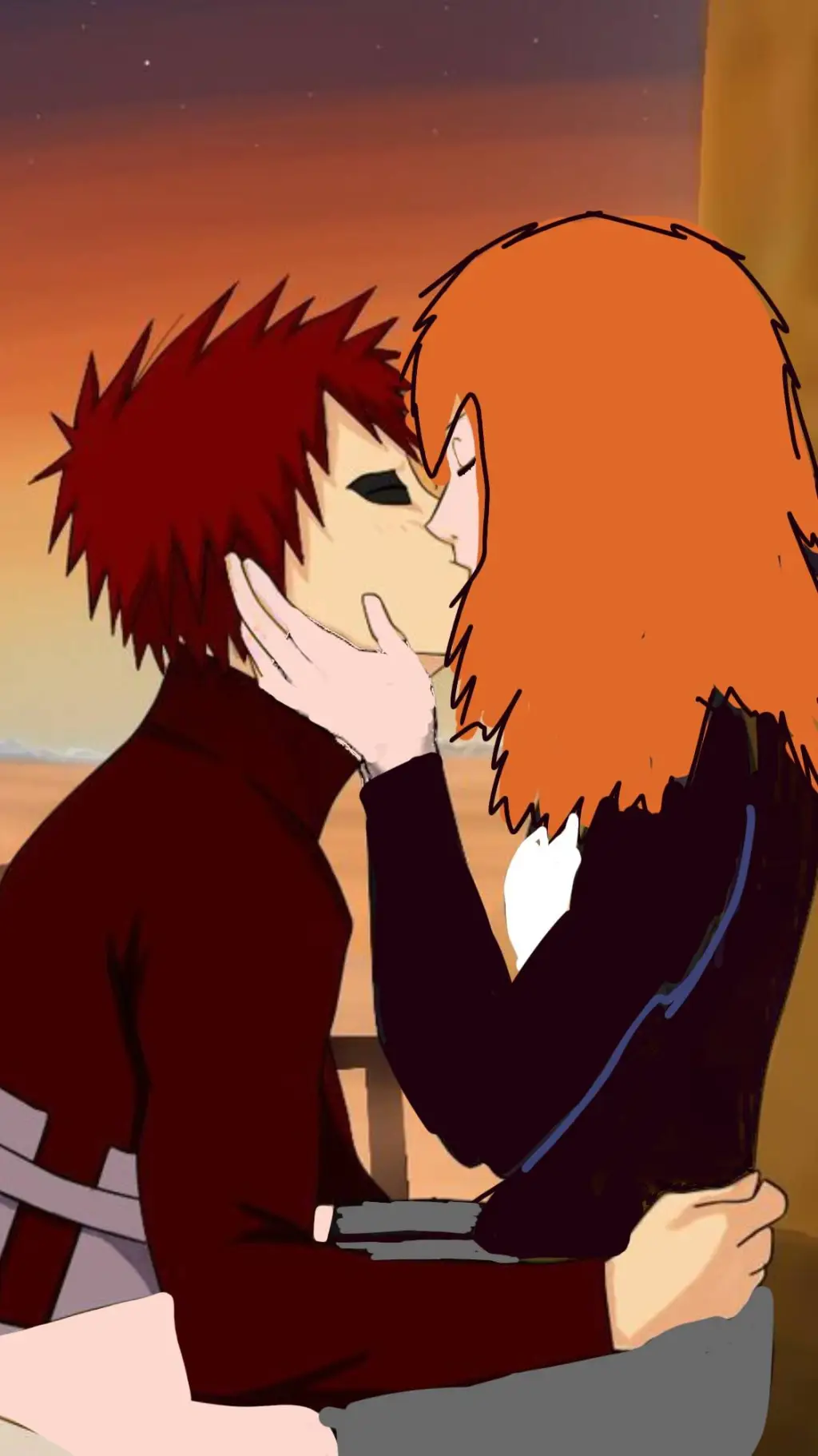 ai character: Gaara  background