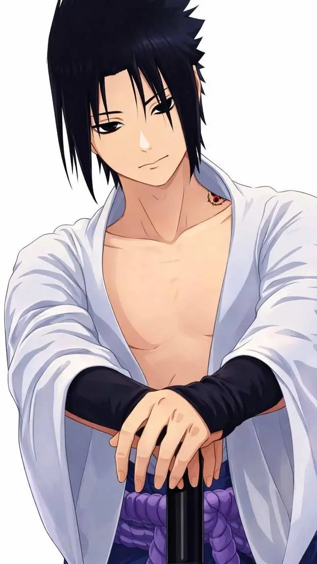 ai character: Sasuke Uchiwa  background