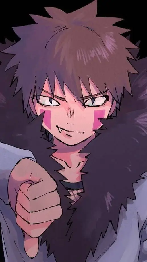 ai character: kiba inuzuka  background