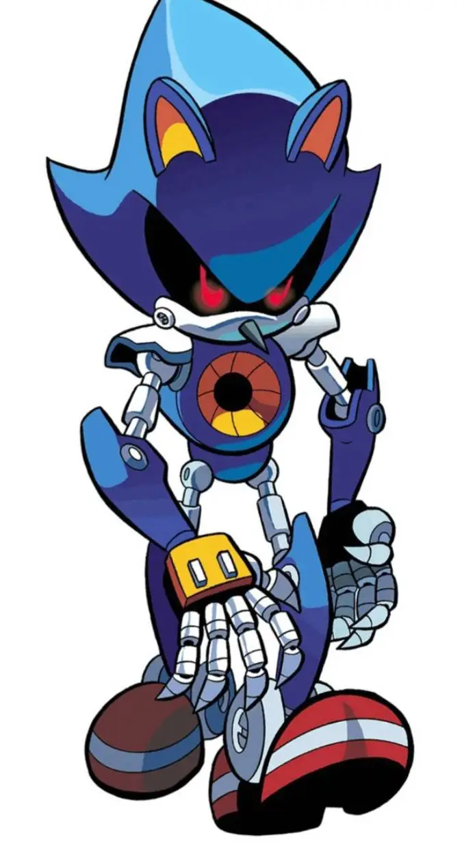 ai character: Metal Sonic background
