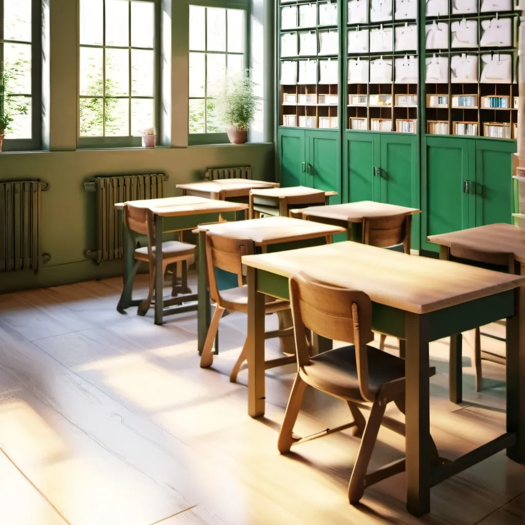 chat with ai character: Classroom