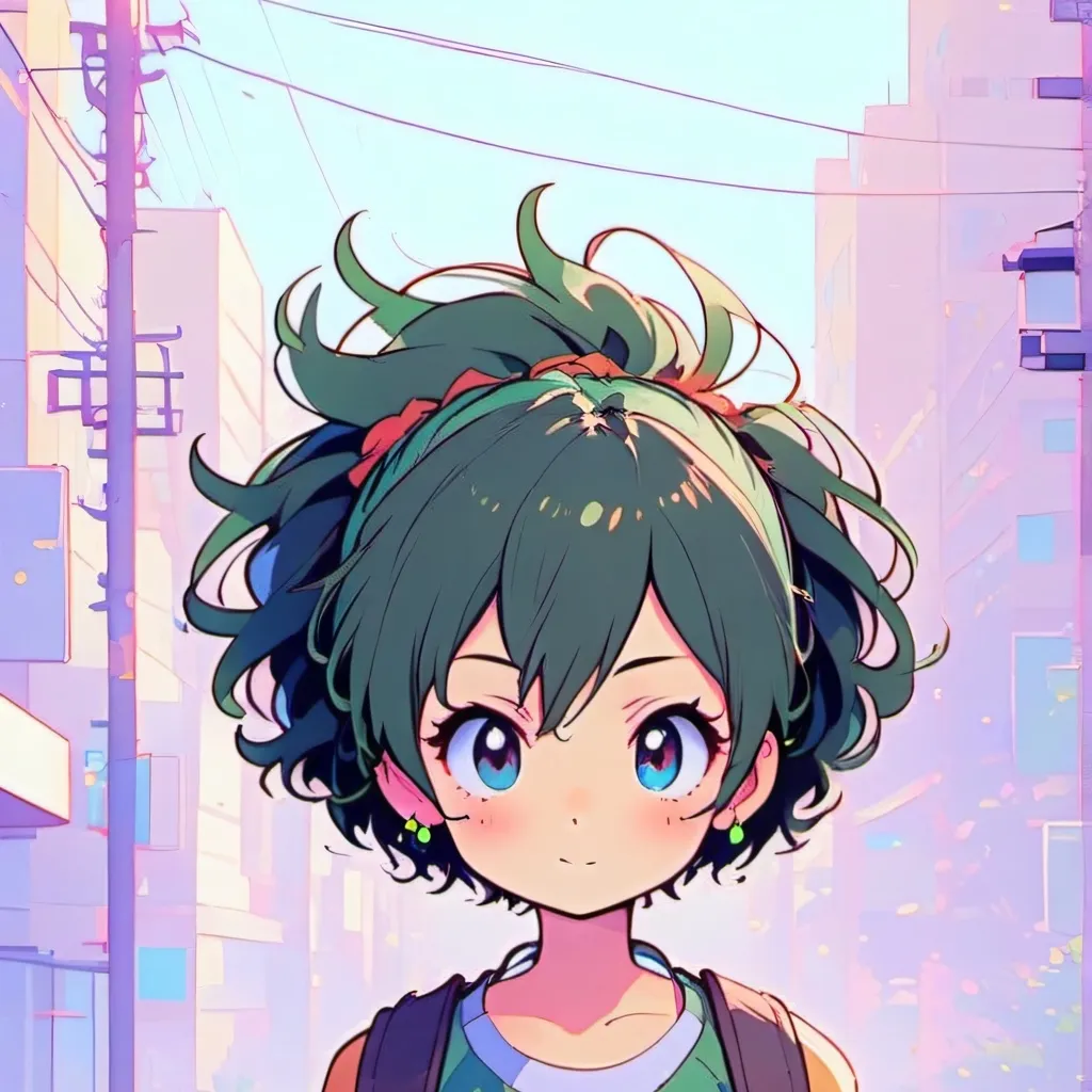 chat with ai character: Deku's sis🇺🇲