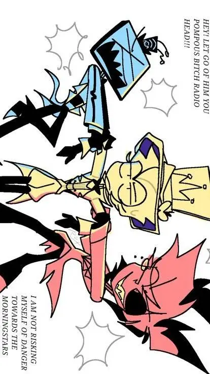 ai character: vox i alastor pl background