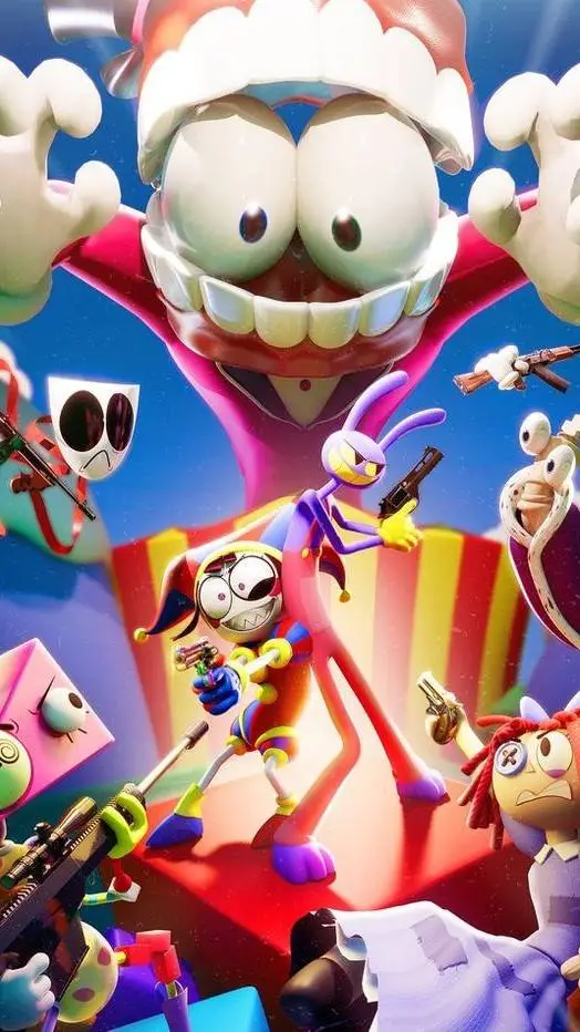 ai character: cyfrowy cyrk pl background