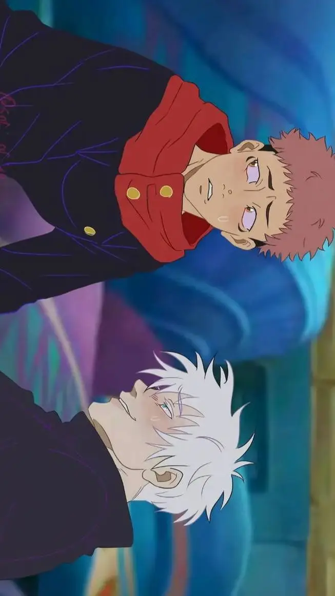 ai character: Yuji x Gojo ♥︎♡ background