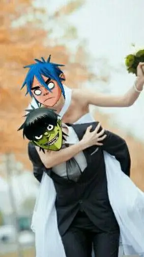 ai character: Murdocx2-D wedding background