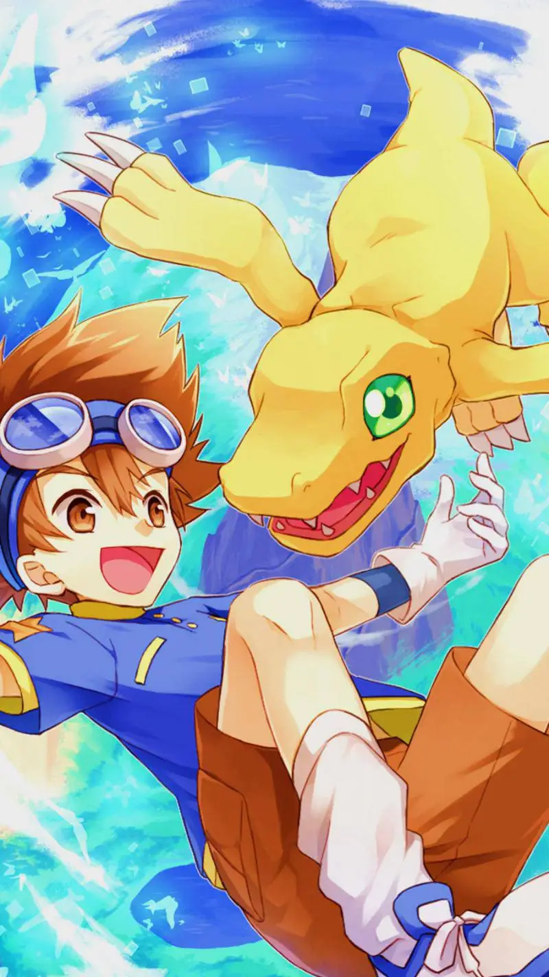 ai character: Digimon background