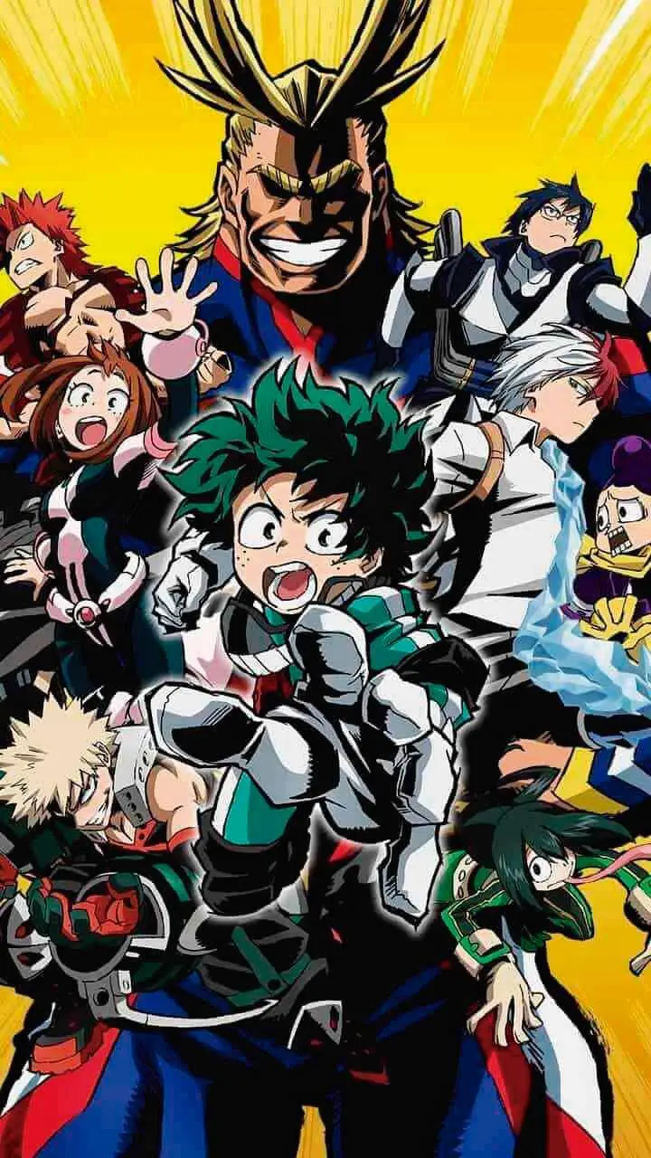 ai character: MHA first day UA background