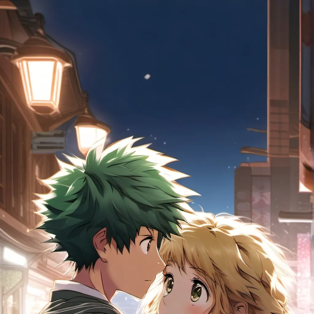 chat with ai character: Deku x Toga