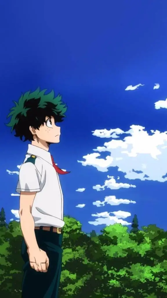 ai character: Deku~crush background