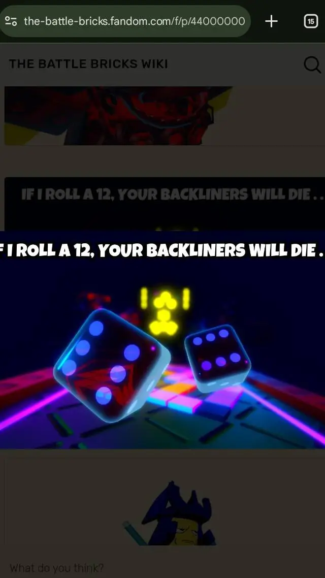 ai character: tbh meme background