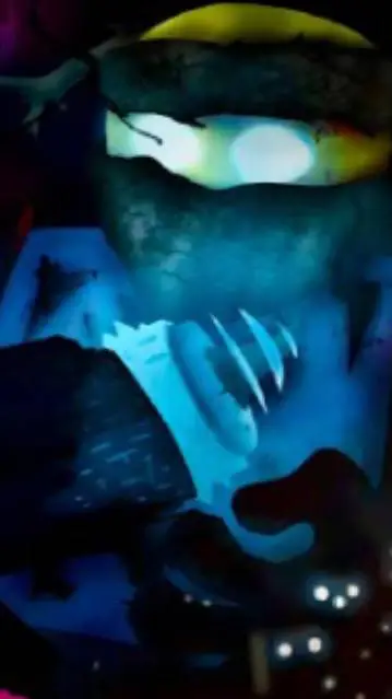 ai character: tumored slinger background