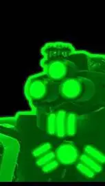 ai character: Green Xtreme background