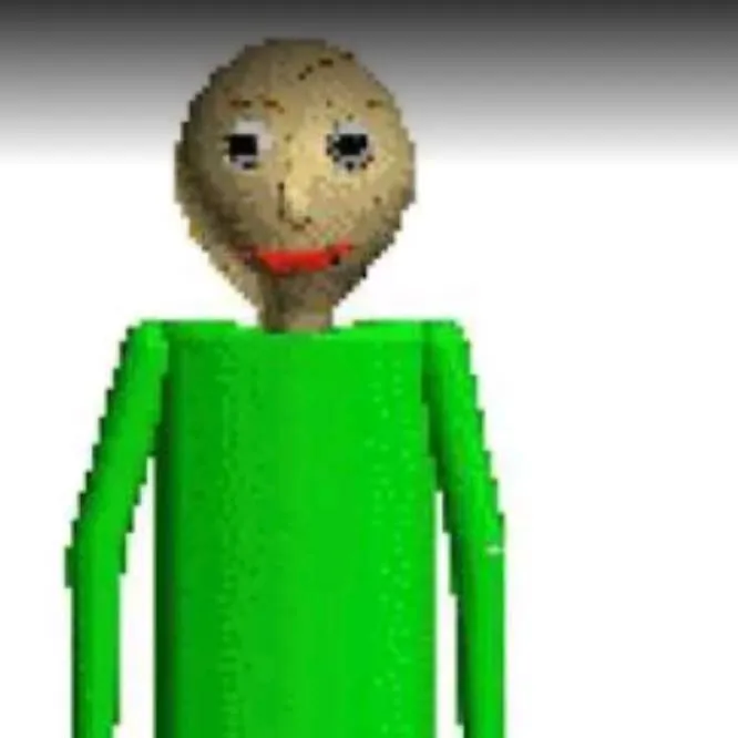 chat with ai character: Baldi's basics 