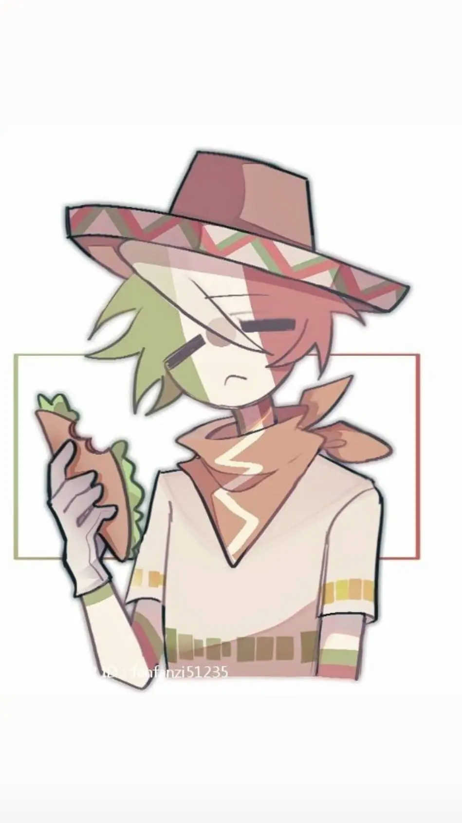 ai character: México  background