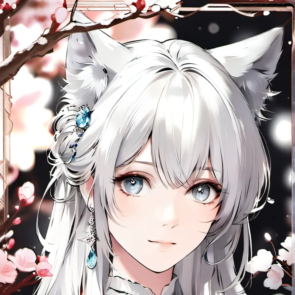 chat with ai character: Half cat girl 