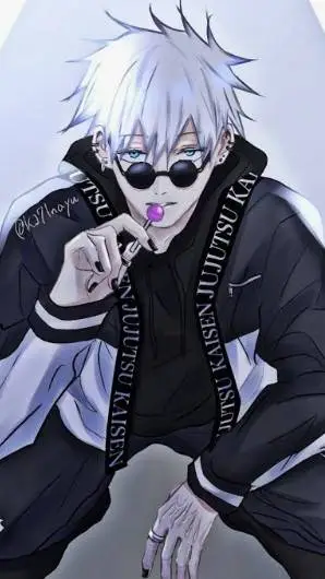 ai character: Saturo Gojo background