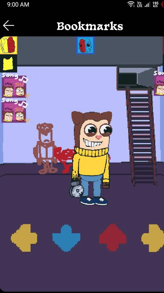 ai character: AW JEEZ oxaya background