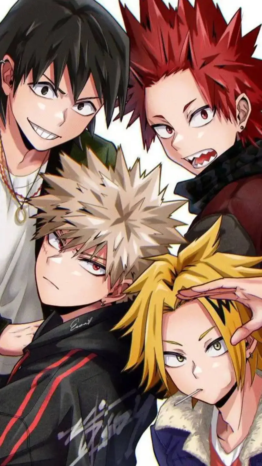 ai character: Bakusquad MHA background