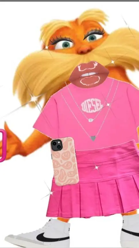ai character: preppy lorax background