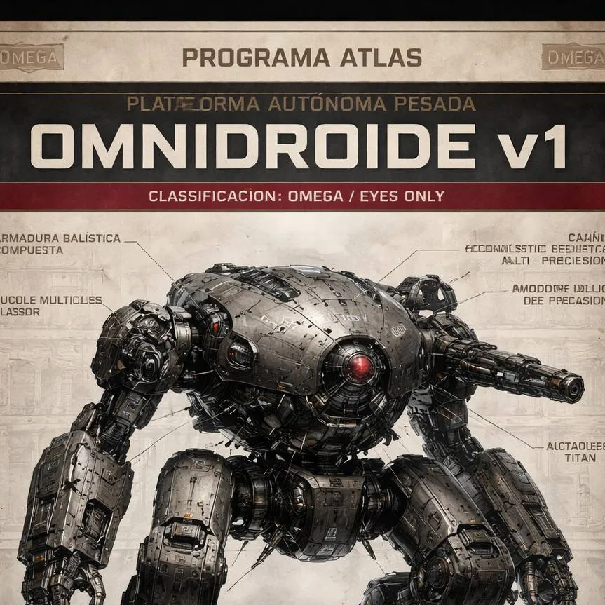 chat with ai character: omnidroide v1 