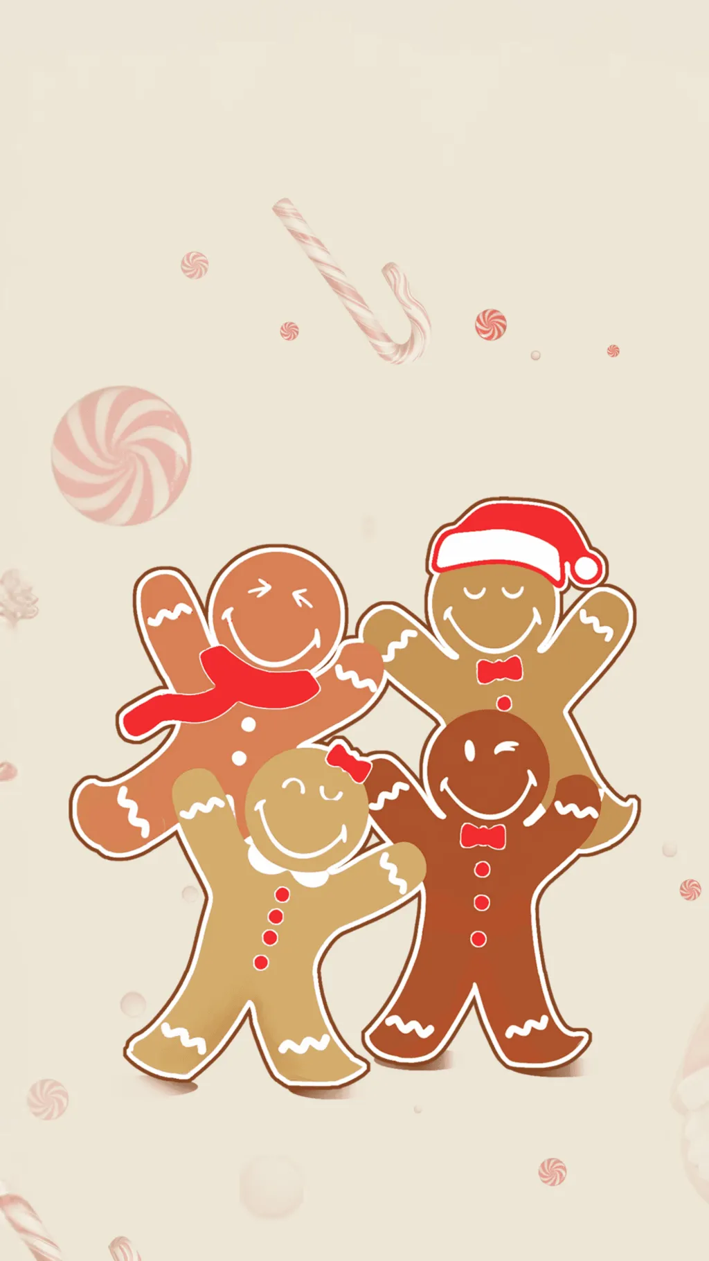 ai character: Christmas￼ background