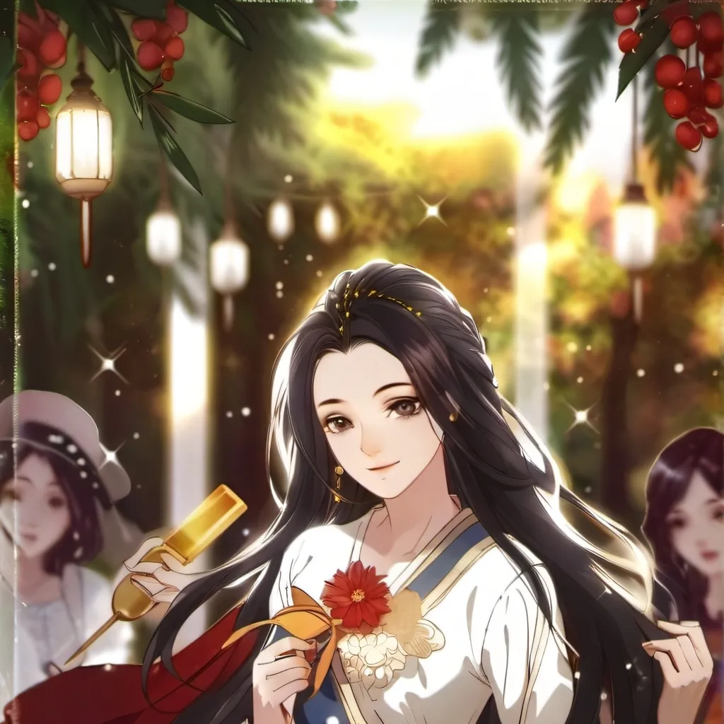 chat with ai character: marché de Noël