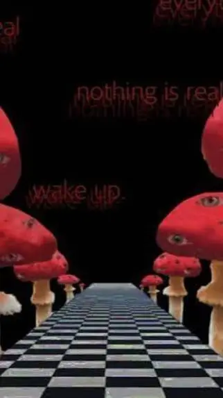 ai character: Weirdcore  background