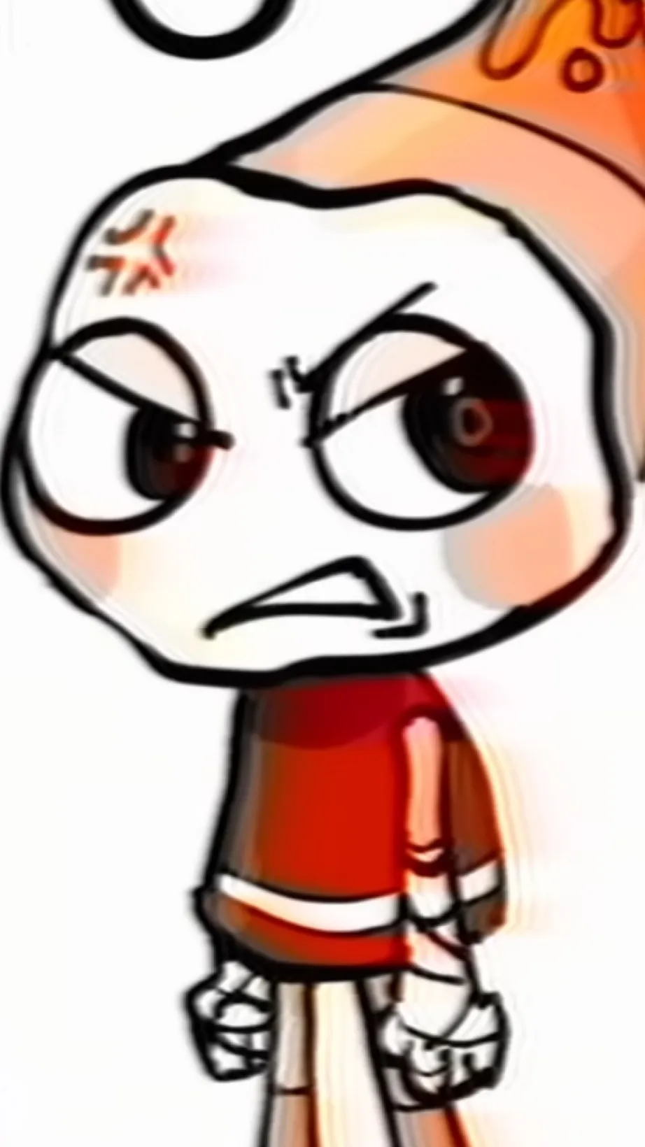 ai character: Shrimpo background