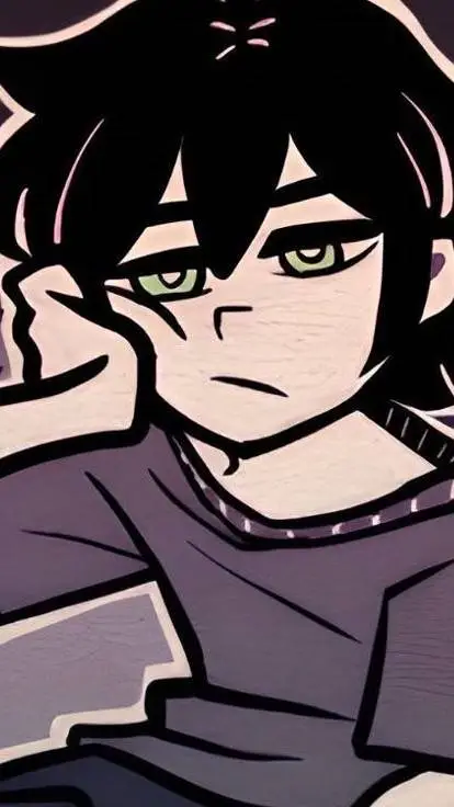 ai character: ANDREW🍓 background