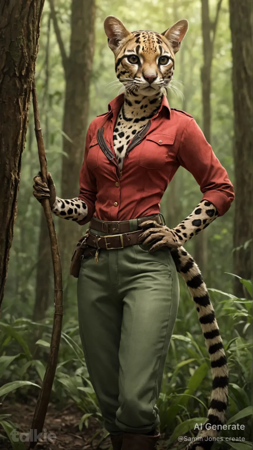 ai character: Selva background