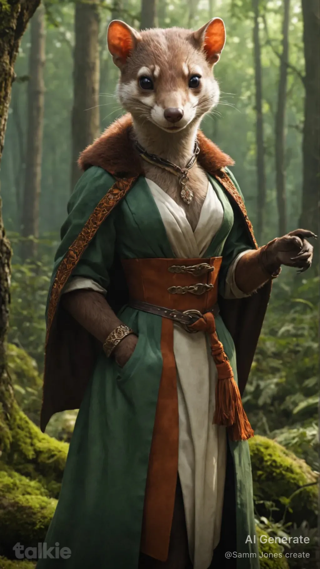 ai character: Veyra background