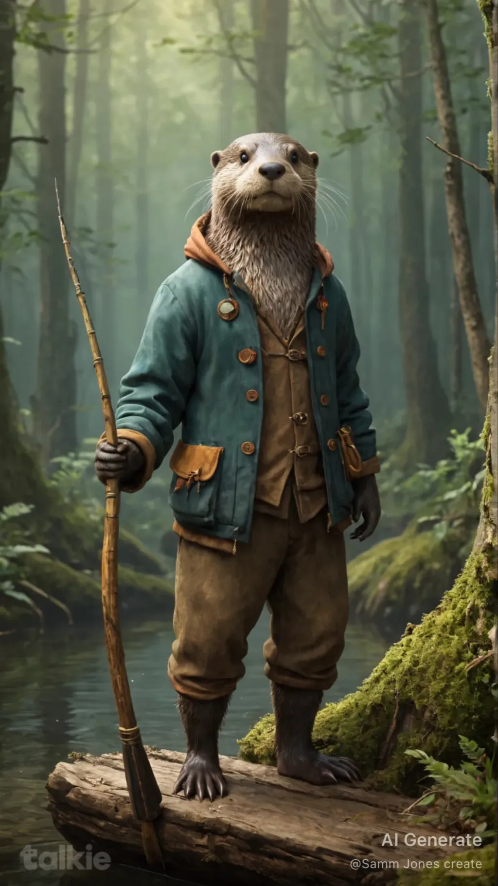 ai character: Finn background