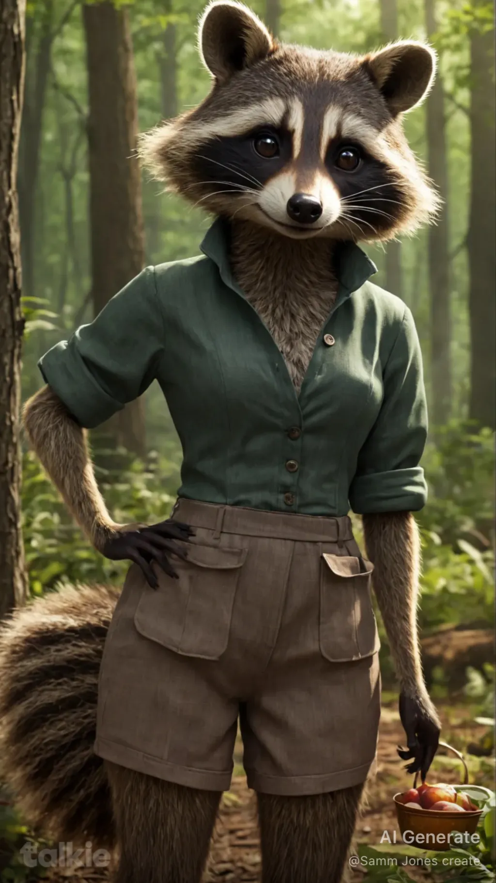 ai character: Juniper background