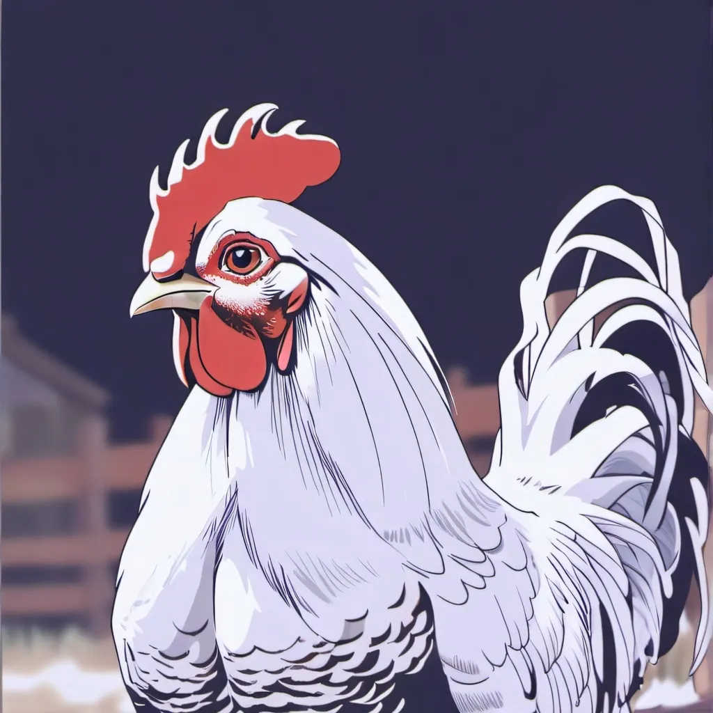 chat with ai character: chicken