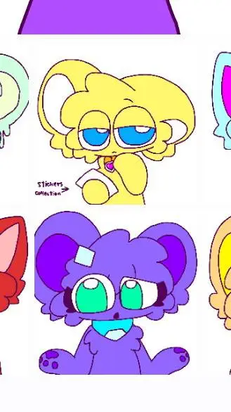 ai character: fuwafuwa background