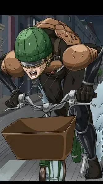 ai character: biker background