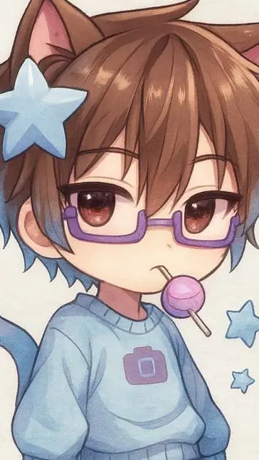 ai character: Me! <Starry> background