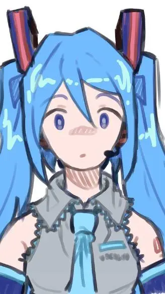 ai character: ★Hatsune Miku!!★ background