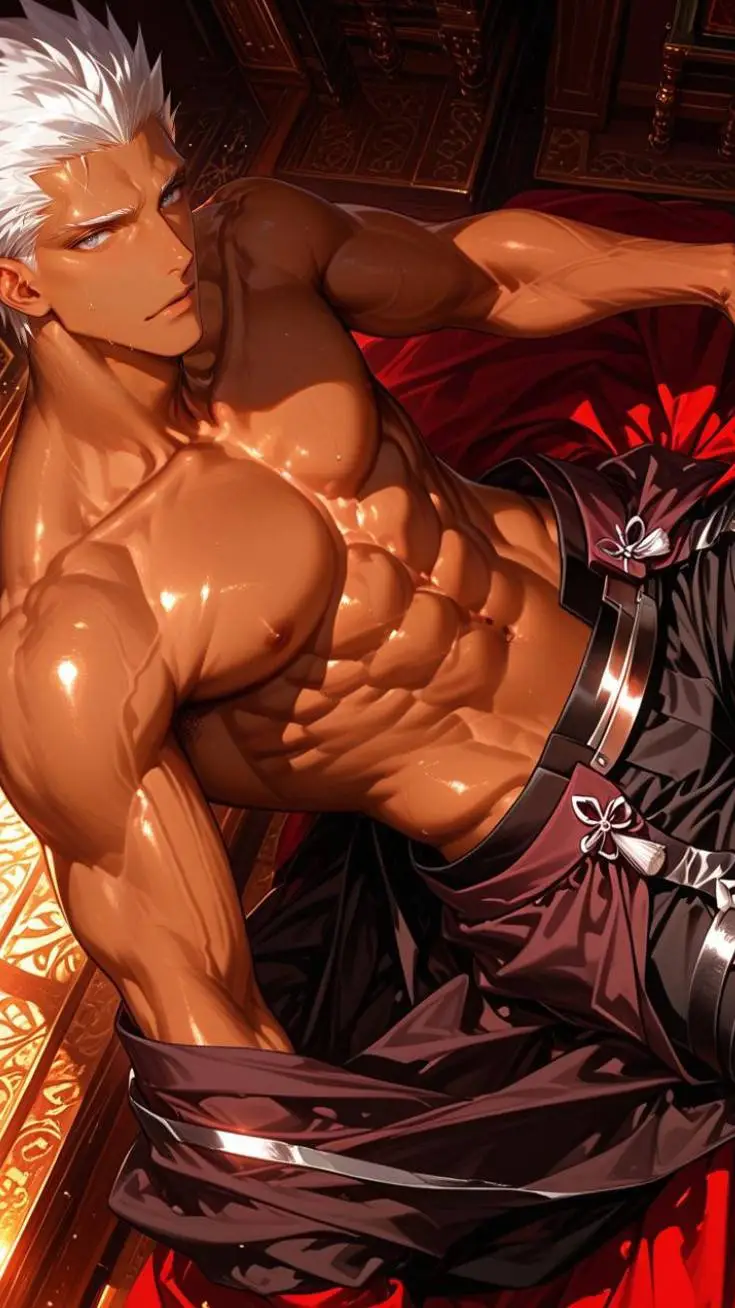 ai character: Archer—红A background
