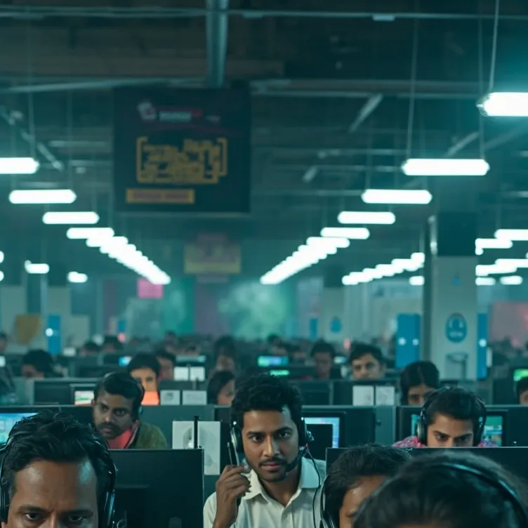 chat with ai character: Call Center